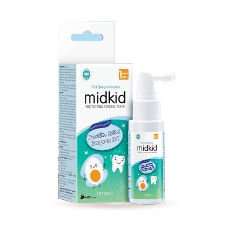 Xịt sâu răng Midkid xanh